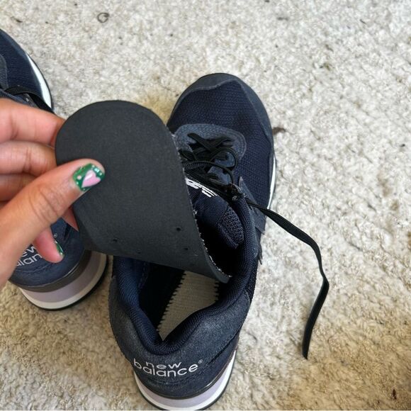 New Balance Charcoal and Black 515 Shoes - Picture 10 of 10